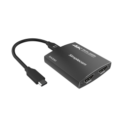 Simplecom DA330 Usb-c To Dual Hdmi Mst Adapter 4K@60Hz With Pd And Audio Out DA330