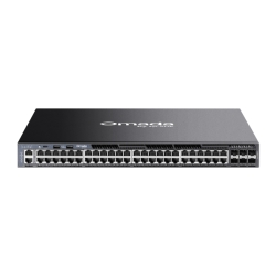 TP-Link SG6654X Omada 48-Port Gigabit Stackable L3 Managed Switch With 6 10GE Sfp+ Slots, 48× Gigabit RJ45 Ports, 6× 10G Sfp+ Slots, RJ45/Type C USB C SG6654X
