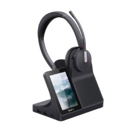 Yealink WH64 Dual Workstation, Yealink WH64 Workstation Is An Industry-leading Dect Wireless Headset With Dual/single-ear Options For Seamless Desktop WH64-D-WS