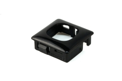 Oe Elsafe | Workstation Data Bezel - 25.4sq Cutout To Suit Au/ Nz | Black 020.016.0071
