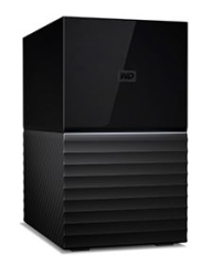 My Book Duo 20TB Desktop Raid External Hard Drive USB 3.1 Gen2 - Black WDBFBE0200JBK-AESN