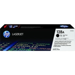 HP 128A Black Original LaserJet Toner Cartridge CE320A
