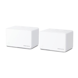 Mercusys Halo H80X(2-pack) AX3000 Whole Home Mesh Wi-Fi 6 System, 3000 Mbps Dual Band Wi-Fi, Up To 460 Square Meters, 574/2402 Mbps, Mu-Mimo (WIFI6) Halo H80X(2-pack)