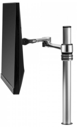 Atdec Single Monitor Desk Mount, Up To 8KG, Vesa 75x75 , 100x100, Polished, 10 Yr Wty AF-AT-P