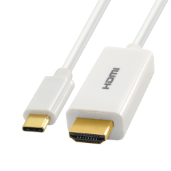 Astrotek Usb-c To Hdmi 2m Cable - Male To Male Converter Adapter 4K/2K 60Hz For MacBook Pro Air Ipad Xps Samsung Galaxy S21 S20 S10 S9 S8 AT-CMHD-18