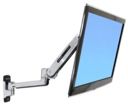 Ergotron Lx Sit-stand Wall Mount Lcd Arm, Polished 45-353-026