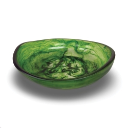 Urban Attitude Jade Medium Bowl Height 8cm Highest, 5cm Lowest, Width 27cm, Length 28cm - Sage Mist UT260504-SM