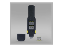 Startech USB-A Port Blocker Key With 4X Latching USB-A Cover Plugs, 2 Yr USB-A-PORT-BLOCKER