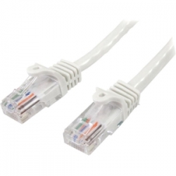 Startech 1 M White Cat5e Snagless Rj45 Utp Patch Cable - 1m Patch Cord - Ethernet Patch Cable -