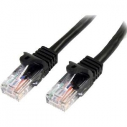 Startech 10m Black Cat5e Ethernet Patch Cable With Snagless Rj45 Connectors 45pat10mbk