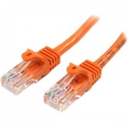 Startech 10m Orange Cat5e Ethernet Patch Cable With Snagless Rj45 Connectors 45pat10mor