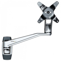 Startech Wall-Mount Monitor Arm - 20.4” (52 cm) Dual-Swivel Arm - Premium ARMWALLDSLP