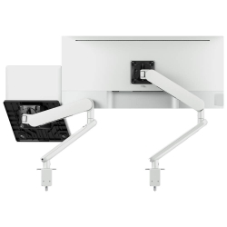 Atdec Ora-F Duo Laptop Combo White AWS-N-ORA2-F-W
