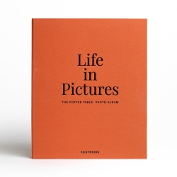 Printworks Photo Album - Life In Pictures, Orange PW-00878