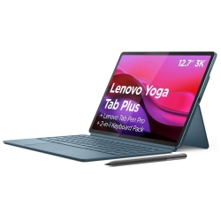 Lenovo Yoga Tab Plus Ai Wi-Fi 12.7" 16Gb/512Gb With Keyboard & Pen - Tidal Teal(ZAEG0045AU)*AU Stock*, 13Mp/13Mp, Android, 10200mAh, 1 Year Warranty ZAEG0045AU