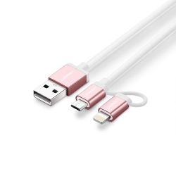 Ugreen Micro-USB To USB Cable With Mfi Certified IPhone Adapter 1M (30470) ACBUGN30470