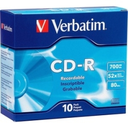 Verbatim Cd-R 10pack Slim Case 94935