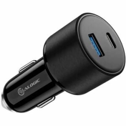 Alogic Rapid Power 100W Car Charger 1 X Usb-c & 1 X Usb-a Port CRCA100