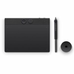 Wacom Intuos Pro 3D Graphics Tablet - Wired/Wireless - Bluetooth - 8192 Pressure Level - Pen - Pc, Mac PTK470K0C