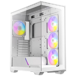 Antec C3 Argb - White, Mid Tower, ATX/Micro-ATX/ITX, 270° Tempered Glass, Usb-c, 4× Pwm Argb Fans, 360mm Radiator, 2Yr Wty C3-ARGB-W