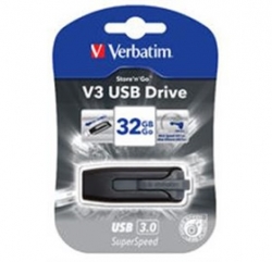 Verbatim 32gb Usb3 Grey V3, Store"n"go Thumbdrive 49173