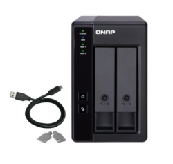 Qnap Tr-002, 2-Bay Das Expansion Unit (No Disk), Sata USB-C(1), Twr, 2 Yrs Wty TR-002