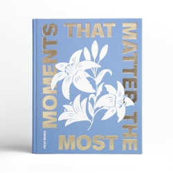 Printworks Photo Album-Moments That Matters The Most-Blue PW-00599