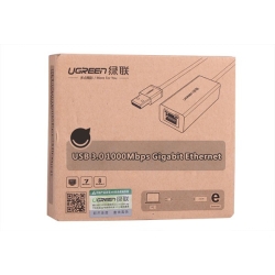 Ugreen USB3.0 Gigabit 10/100/1000 Mbps Network Adapter (20256) ACBUGN20256