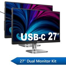 Philips 27" Dual Monitor Dock Kit 13PH-PAIR-27DV2-KIT