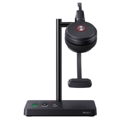 Last Stock Yealink WH62 Mono Uc Dect Wireless Headset, Busylight On Headset, 2 Micro-USB Connection, Leather Ear Cushions (Ipy-Wh62-Mono-Teams Alterna WH62-M-UC