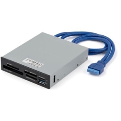 StarTech.com USB 3.0 Internal Multi-Card Reader With Uhs-Ii Support - SD/Micro Sd/Ms/Cf Memory Card Reader - Turn A 3.5" Internal Bay On Your Computer Into A Fast And Versatile Memory Card Reader - USB 3.0 Internal Multi-Card Reader With Uhs-Ii Support -