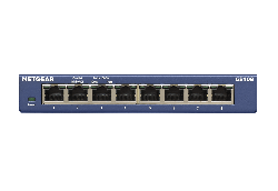 Netgear (GS108AU) 8-Port Unmanaged Switch, GbE(8), Life Wty GS108AU
