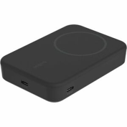 Belkin BoostCharge Pro Power Bank - Black - For IPhone - 2 X Type-C 15W - 10000 MAh - 15 W - 2 X USB - Black BPD008BTBK