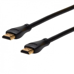 4Cabling 0.5M Hdmi 2.0 High Speed Cable With Ethernet Channel. 4K @60Hz. Black 022.009.2000