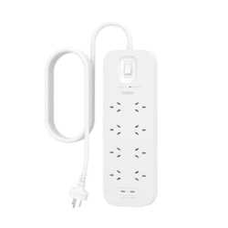 8-Outlet Surge Protector With Dual Usb-c 30W Pps 2m Cord SRB004AU2M