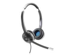 Cisco - Headset 532 Wired Dual + Qd Rj Headset Cable CP-HS-W-532-RJ=