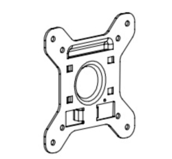 Atdec Pos Pds-005 Mounting Plate PDS-005