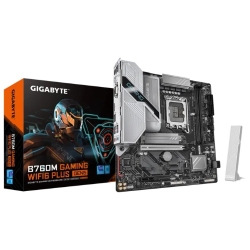Gigabyte B760M Gaming WIFI6 Plus GEN5 Intel Lga 1700 M-atx Motherboard, 2xDDR5 ~128GB, 1xPCI-E X16, 1xPCI-E X1, 2xM.2, 4xSATA, 5xUSB 3.2, 2xUSB 2.0 B760M Gaming WIFI6 Plus GEN5