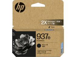 HP 937e EvoMore Black Original Ink Cartridge 4S6W9NA