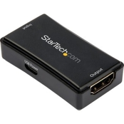 StarTech.com Signal Amplifier - 30.48 M Maximum Operating Distance - 1 X Hdmi In - 1 X Hdmi Out - USB HDBOOST4K2