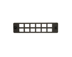 12 Port Sc Simplex / Lc Duplex Fobot Faceplate Suitable For 015.004.0026 & 015.004.0028 015.004.0008