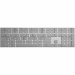 Microsoft Surface Keyboard - Wireless Connectivity - Grey - Bluetooth/RF - 4.1 - 15.24 M - 2.40 GHz - Volume Up, Volume Down, Mute, Play/Pause, Back, Forward Hot Key(s) - Windows 11 Home, Windows 11 Pro, Windows 10, Windows 8.1, Windows 8, Windows 10 Mob