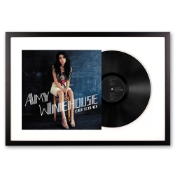 Framed Amy Winehouse Back To Black Vinyl Album Art UM-1734128-FD