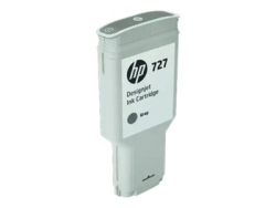 HP 727B 300ML Gray Designjet Ink - T920 / T930 / T1500 / T1530 / T2500 / T2530 3WX21A