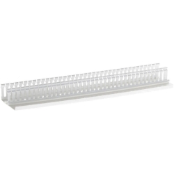 Slotted Cable Ducting - 2m Length 45 X 45mm: White 013.001.4545