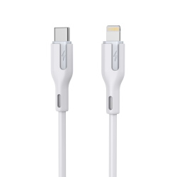 Choetech Xcl-0002 Silicone Usb-c To L Cable 1m White ELECHOXCL0002