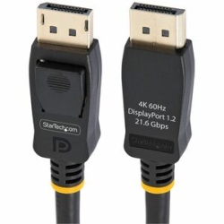 6 Ft DisplayPort Cable W/ Latches DISPLPORT6L