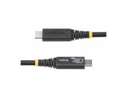 Startech.Com 1.6FT (50CM) USB4 Cable 40GBPS, 240W (5A) Power Delivery, 8K 120HZ / 4K 240HZ 50C-40G-USB4-CABLE