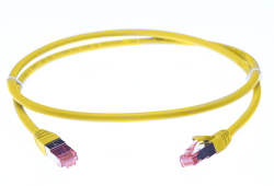10m CAT6A S/Ftp Lszh Ethernet Network Cable | Yellow 004.100.6010