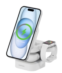 Comsol QI2 Magnetic Wireless Charging 3-In-1 Dock WQ231S